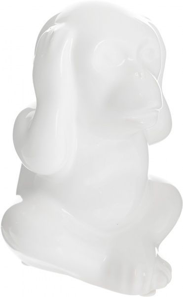 Статуетка Мавпа Не чую ZD9464M78-6 біла Eterna