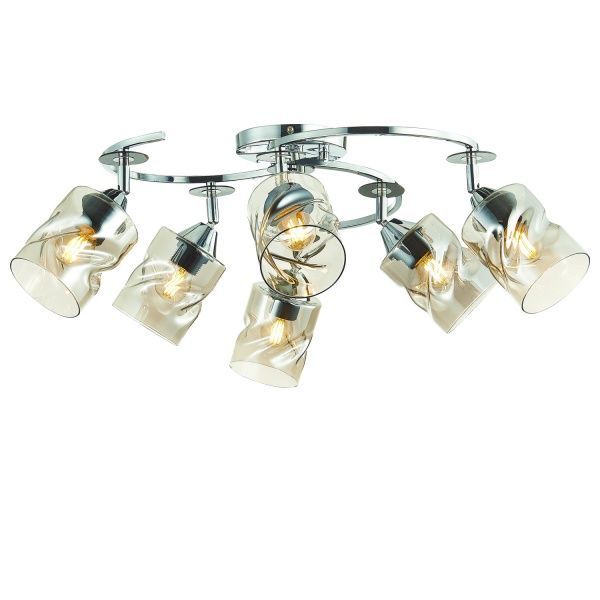 Люстра потолочная Victoria Lighting Marlon/PL6 6x60 Вт E27 хром 