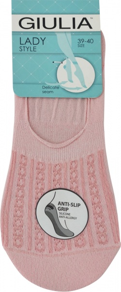 Следы Giulia WF1 SOFT 003 (с силиконом) р. 39-40 светло-розовый 