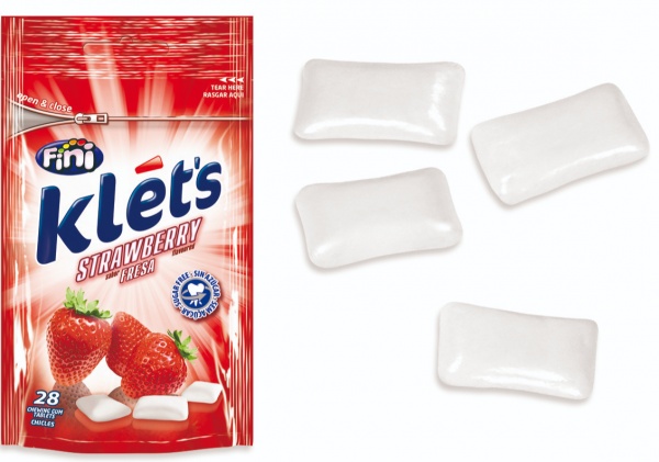 Жевательная резинка Fini Klets Клубника (8410525206320) 