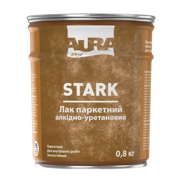Лак паркетный Stark паркетный Aura® полумат 0,8кг
