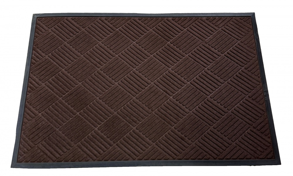 Килимок Relana R23 dark brown 80x120 см