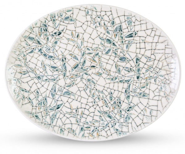 Блюдо овальне Olive Green Graphics 31x24 см WL-671535 / A Wilmax 