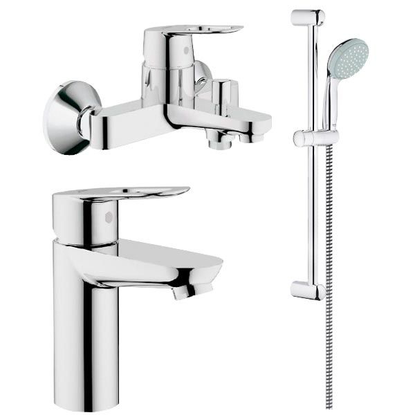 Комплект смесителей для ванны Grohe BauLoop 118105 (23159000+32815000+27598000)