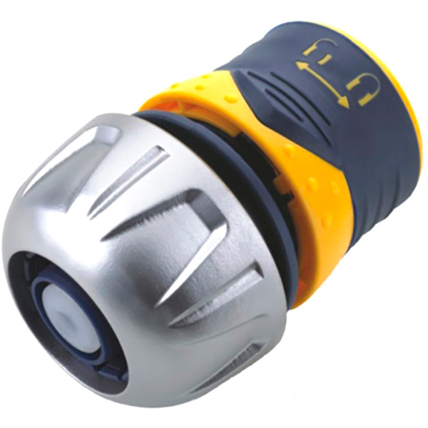 Соединитель для шланга Expert Garden с аквастопом 3/4 DY8030SLA