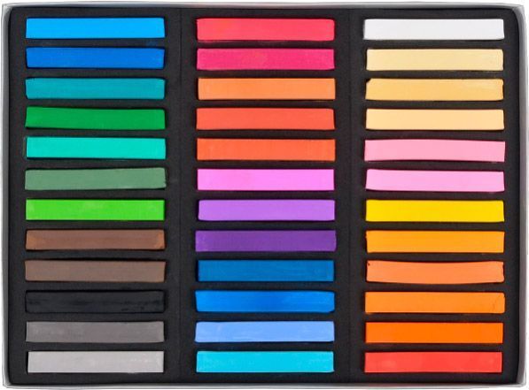 Набор сухой пастели Raffine fine art,7300-36CB,TM Marco 24 цветов