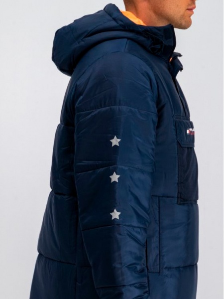 Анорак Tommy Hilfiger BLOCK INSULATION JACKET S20S200264401 р.M темно-синий