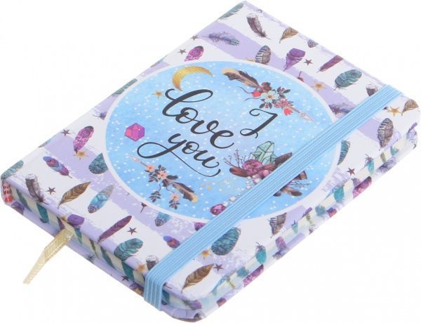 Книга для нотаток I love you А7 80 аркушів