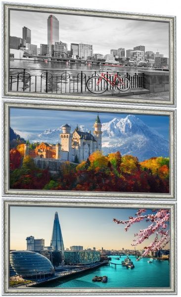 Картина модульная 65x40 см SvitArt PN-198 