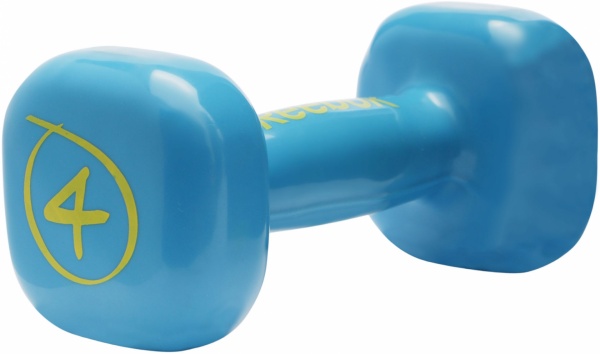 Гантель Reebok RAWT-11054CY 4 кг блакитний 