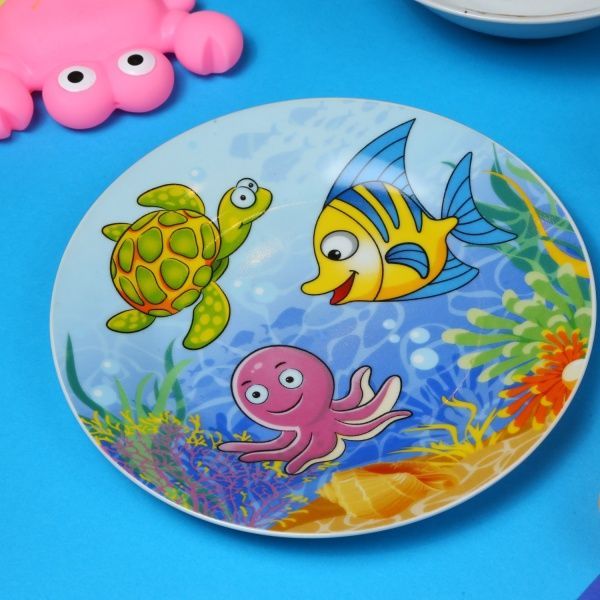 Набор детской посуды Sea Land 3 предмета M0690-7 Milika