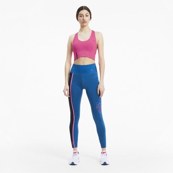 Бра Puma Mid Impact Long Line Bra 51946903 L розовый