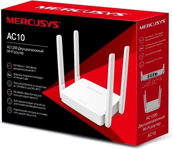 Wi-Fi-роутер Mercusys AC10 