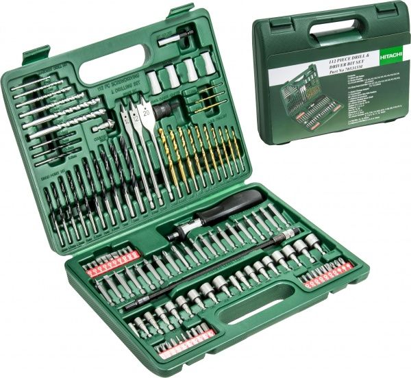 Набор принадлежностей Hitachi 112 шт. 705315M