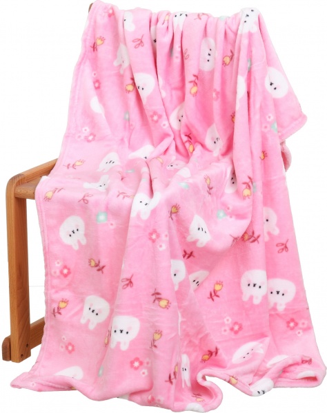 Плед Lotus Зайчик 100x120 см пудра 21kf-02 