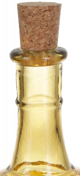 Ваза стеклянная San Miguel NAVARRA 250 мл желто-золотой 