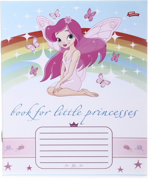 Зошит шкільний 12 аркушів у лінійку дизайн в асортименті Мрії збуваються