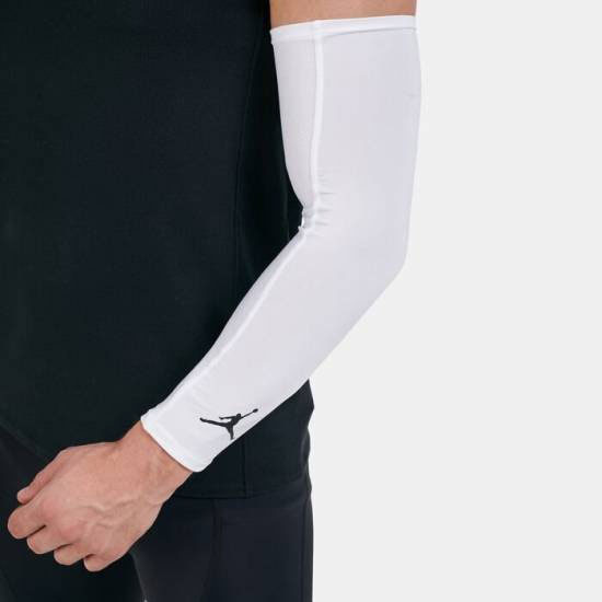 Нарукавники SHOOTER SLEEVES Jordan JORDAN SHOOTER SLEEVES WHITE/BLACK L/XL р. LXL белый