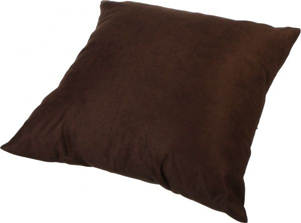 Подушка декоративная Велмарт 45x45 см темно-коричневый 