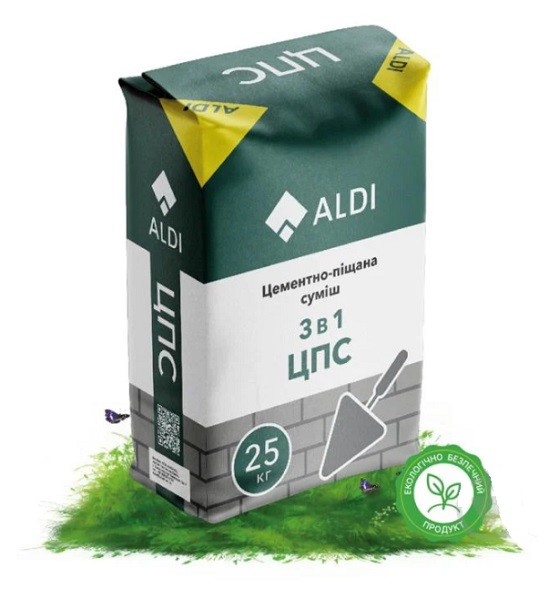 Суміш універсальна ALDI Суміш цементно-піщана М-150