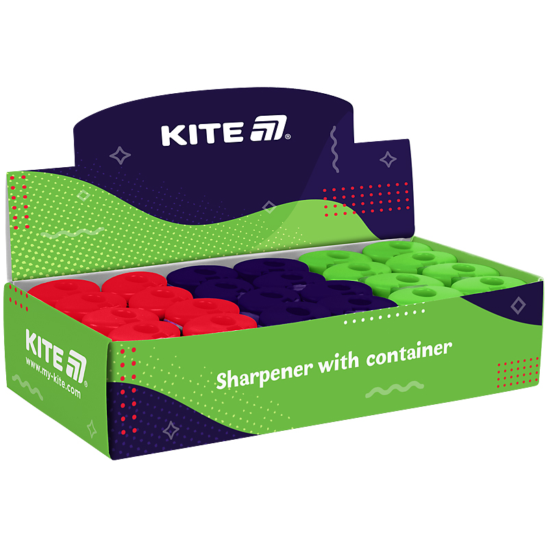 Чинка з контейнером Soft K25-370 KITE
