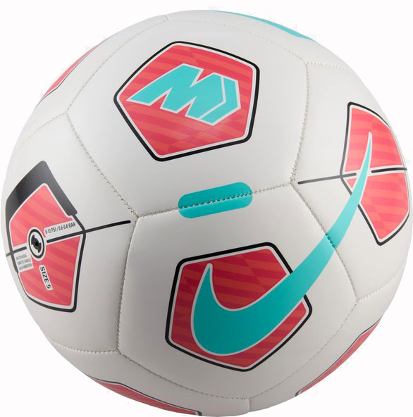 Футбольный мяч р.5 белый FZ3036-101 Nike Mercurial Fade