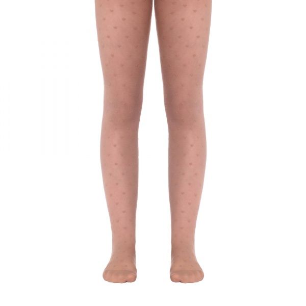 Колготки детскиедля девочек Conte-Kids Ce Anabel р.140 бежевый 