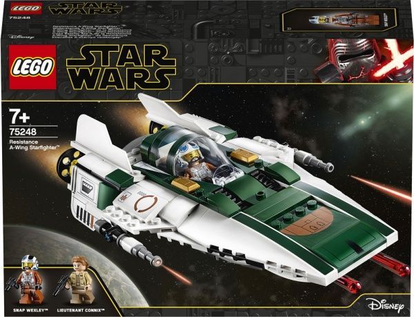 Конструктор LEGO Star Wars Винищувач опору A-wing Starfighter 75248
