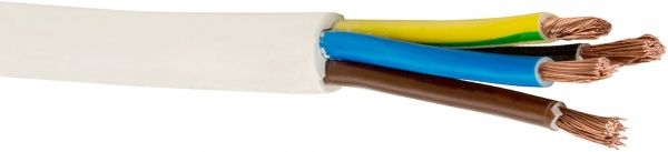 Кабель силовий багатожильний Borsan ПВС 4х6,0 мідь 