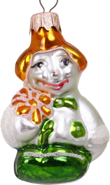 Декорация новогодняя Формовая игрушка в ассортименте 7 см 