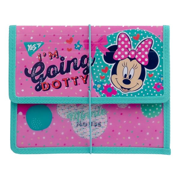 Папка для зошитів на резинці В5 Minnie Mouse 491825 YES