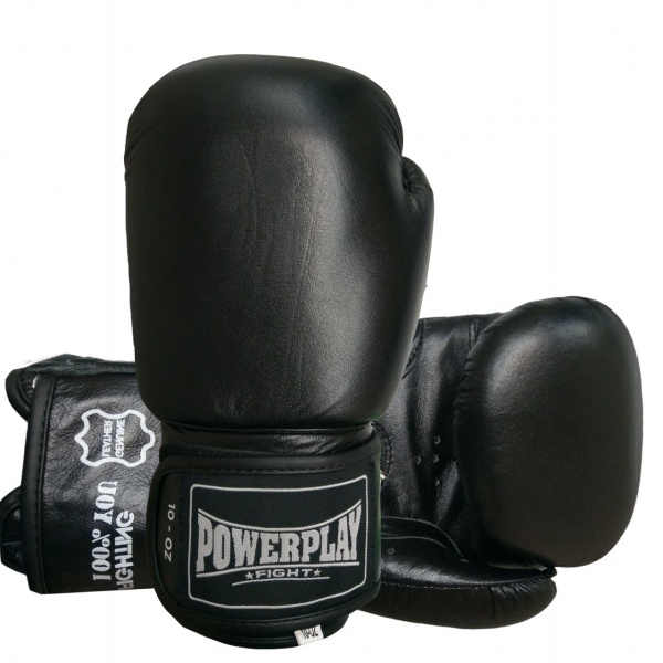 Боксерские перчатки PowerPlay 3088 р. 10 10oz черный