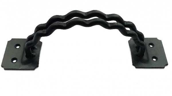 Ручка-скоба Aspect №235 волна 220x50 мм черный