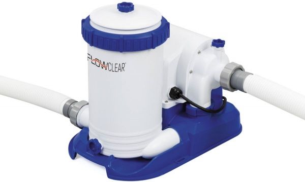 Бассейн каркасный Bestway с фильтром, лестницей, подкладкой, накрытием, 30045 л