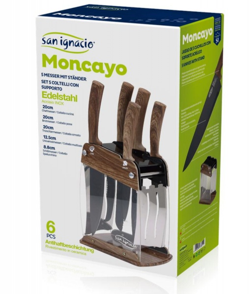 Набор ножей в колоде 6 предметов SG-4331 San Ignacio Bergner