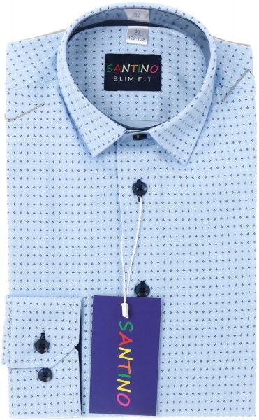 Сорочка дитяча INGVAR 30112/4 р.116 білий із малюнком 