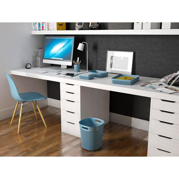 Органайзер настольный KIS 249170 Filo A6 серо-голубой 60x180x130 мм