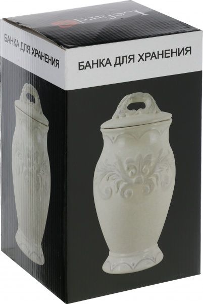 Банка для сыпучих Элегант 21 см 940-013 Lefard