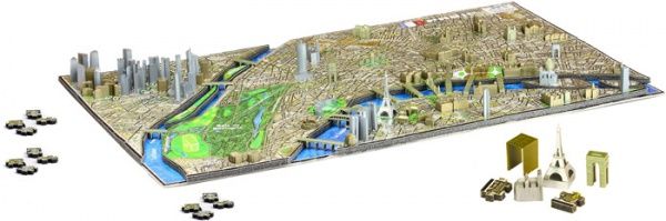 Пазл объемный 4D Cityscape Франция: Париж 40028