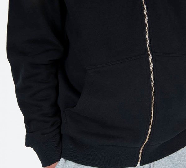 Джемпер Converse Embroidered Star Chevron Full Zip Hoodie BB 10019922-A01 р. S черный