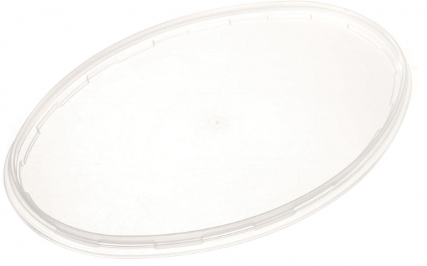 Кришка Poliplast для відра овального 5л прозорий 