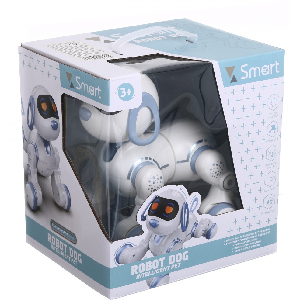 Інтерактивний робот Amwell Smart Dog 20x18x21.5 см з пультом 6601
