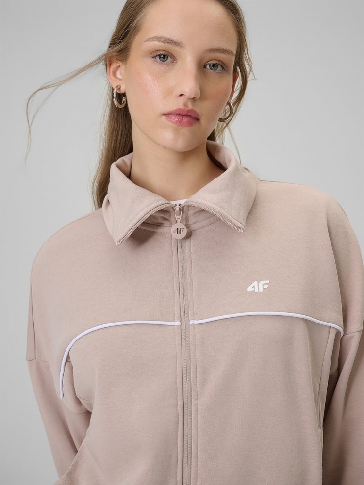 Джемпер 4F SWEATSHIRT F2174 4FWSS26TSWSF2174-83S р.S бежевый