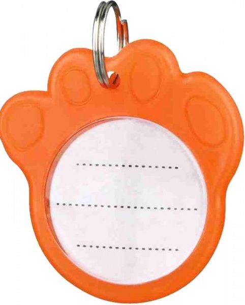 Аксессуар Trixie Адресниця-лапка флуоресцентная 3,5 см 2277