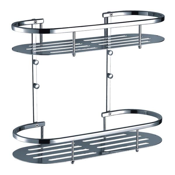 Полка Trento Palace Hotel Collection двойная хром