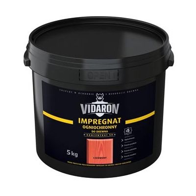 Огнезащита Vidaron для древесины красная 5 кг