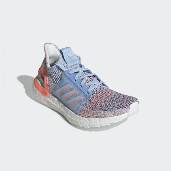 Кроссовки Adidas UltraBOOST 19 w G27483 р.7 голубо-розовый