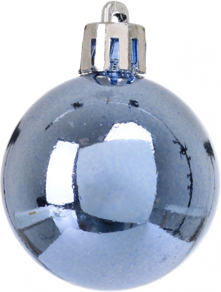 Набір ялинкових іграшок бурульки і кулі в асортименті 75 шт./уп.