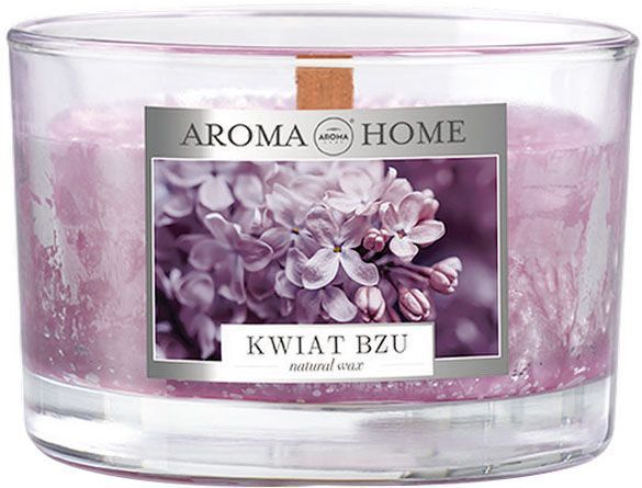 Свеча ароматическая Aroma Home Сирень 
