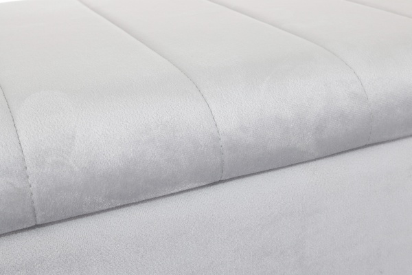 Сундук-пуф Christian светло-серый 120х38х42 см 